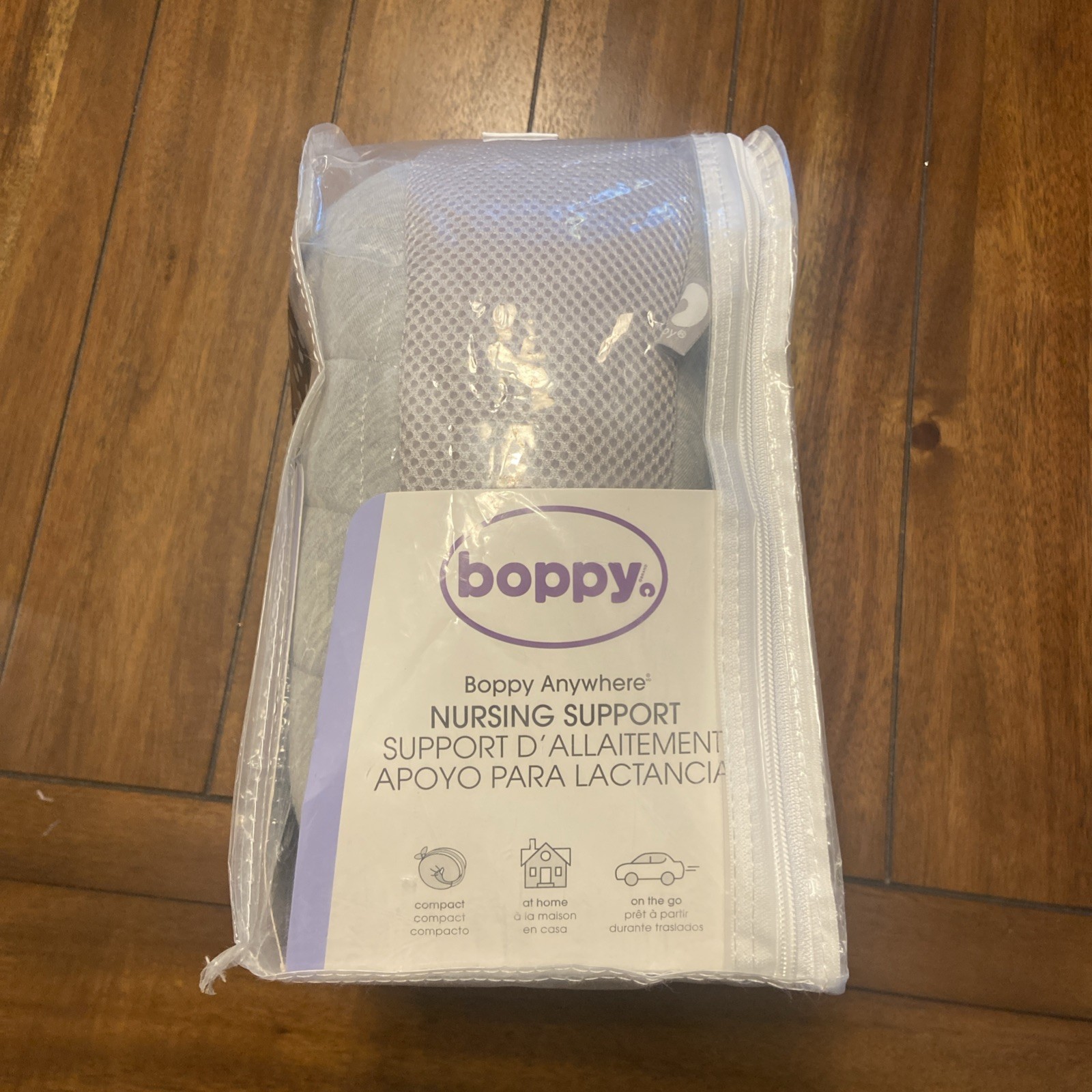 Boppy Anywhere Nursing Pillow | Breastfeeding and Bottle Feeding Support NIB-image