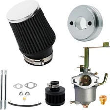 JMCHstore Performance Carburetor Carb Air Filter Adapter Kit for FRP Black 