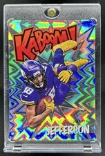 2021 Panini Absolute Justin Jefferson Kaboom #K13 Vikings