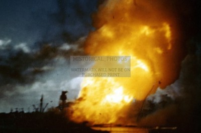 PEARL HARBOR ATTACK USS ARIZONA 1941 4X6 PHOTO
