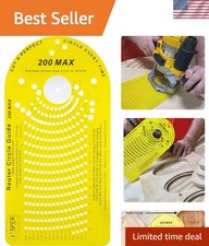 Jasper Model 200 Circle Guide Kit, Circle Cutting Guide for Plunge Routers