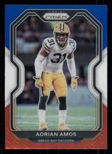 2020 Panini Prizm Prizms Red White and Blue #212 Adrian Amos