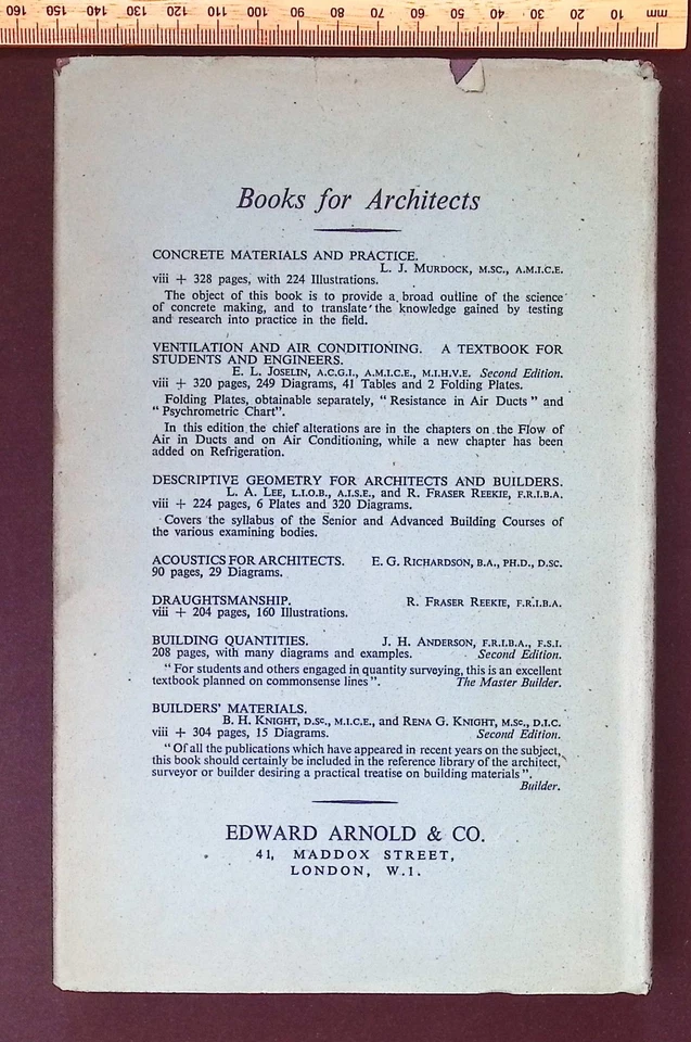 Elementary Reinforced Concrete Design by W. Morgan, 1953 Edward Arnold HB - Image 2 of 4