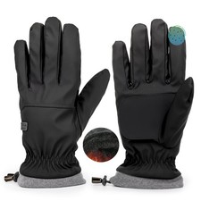 Warm Waterproof Winter Ski-Gloves for Men Women, Anti-Slip Touchscreen Snow