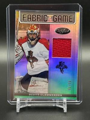 Scott Clemmensen 2012-13 Panini Certified #FOG-SCL /75 MEM Panthers