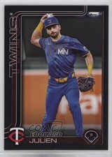2025 Topps Series 2 Black 26/74 Edouard Julien #503 z1r