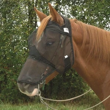 CASHEL Quiet Ride Long Nose Horse Fly Mask (QRHL)