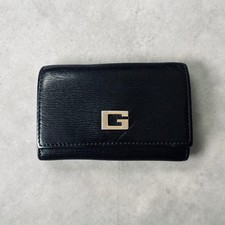 GUCCI G Logo Leather Key Case  