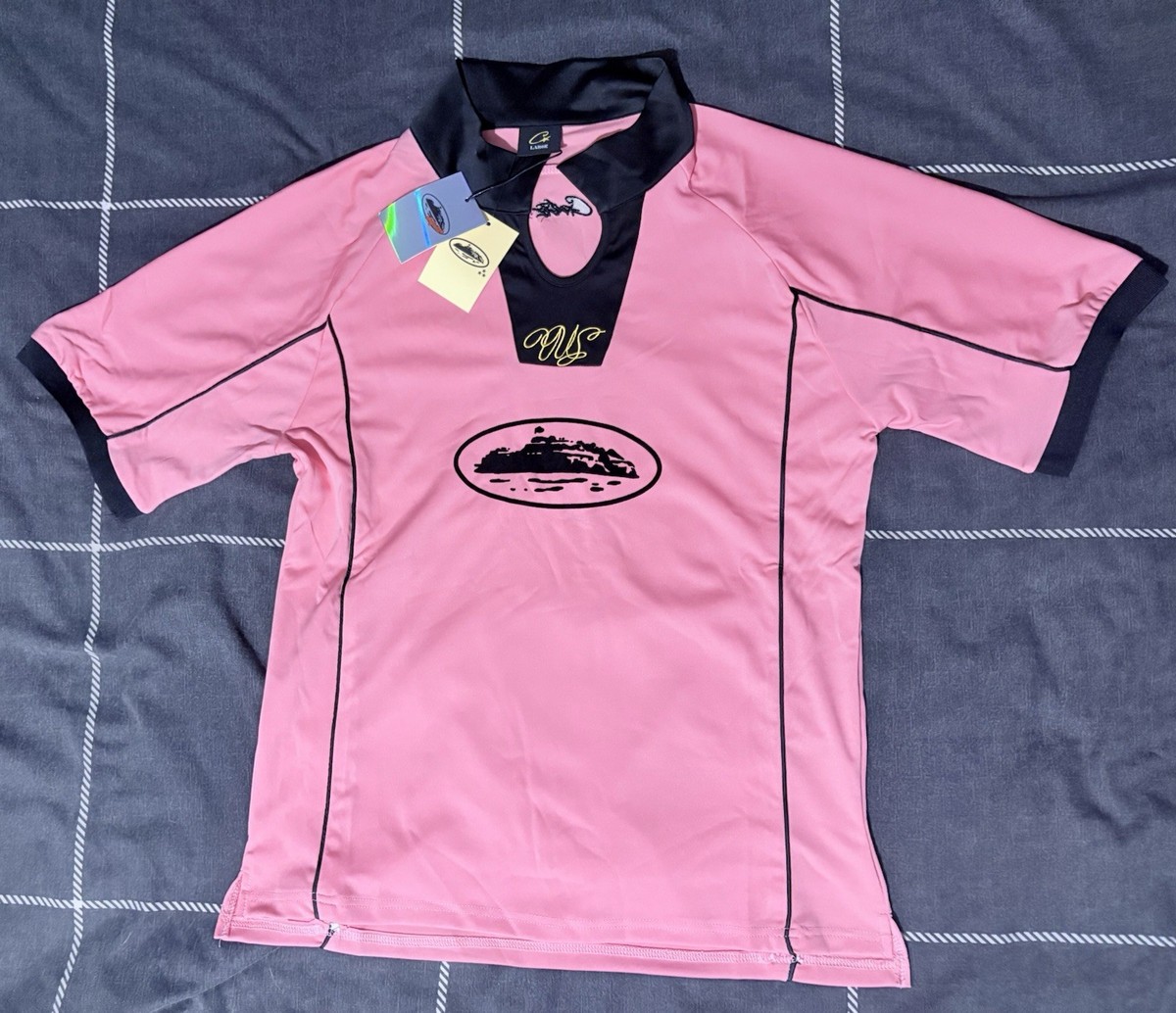 Corteiz Talismo Football Jersey | Pink Men