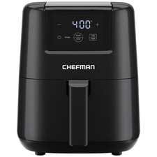 CHEFMAN 2 Qt Mini Air Fryer Digital Space-Saving Compact 2 Quart, Black