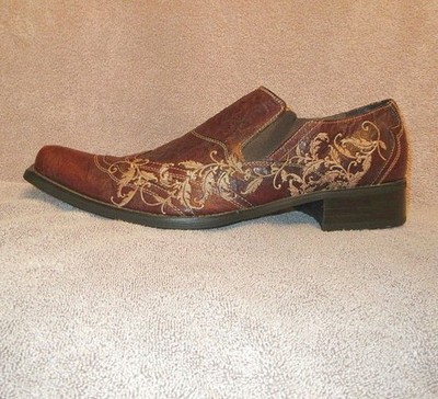 Vtg 90s Y2K Giorgio Brutini G-Rock Loafer Shoes 11 Gangster Beatle Rockabilly Vtg 90s Y2K Giorgio Brutini G-Rock Loafer Shoes 11 Gangster  main image 4