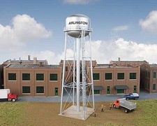 Walthers Municipal Water Tower - Kit - 3-5/16 x 3-5/16 x 11-1/8'' 8.4 x 8.4 x