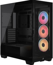 NEW CORSAIR 3500X LX-R RGB Mid-Tower PC Case, Tempered Glass