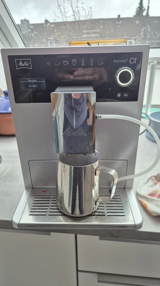 Melitta Caffeo CI E970-101 Kaffeevollautomat, Silber, Funktioniert Gut - Bild 4 von 4