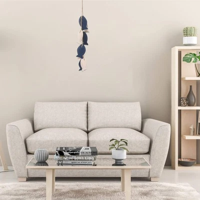 Mediterraner Stil Holzfische Hängende Boot Schiff Strand Wand Ornament - Bild 1 von 4