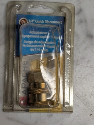 #ad #ad APACHE 1 4quot; Quick Disconnect for Wands Hoses amp; Accessories 1 4 pipe thread to QD $7.99