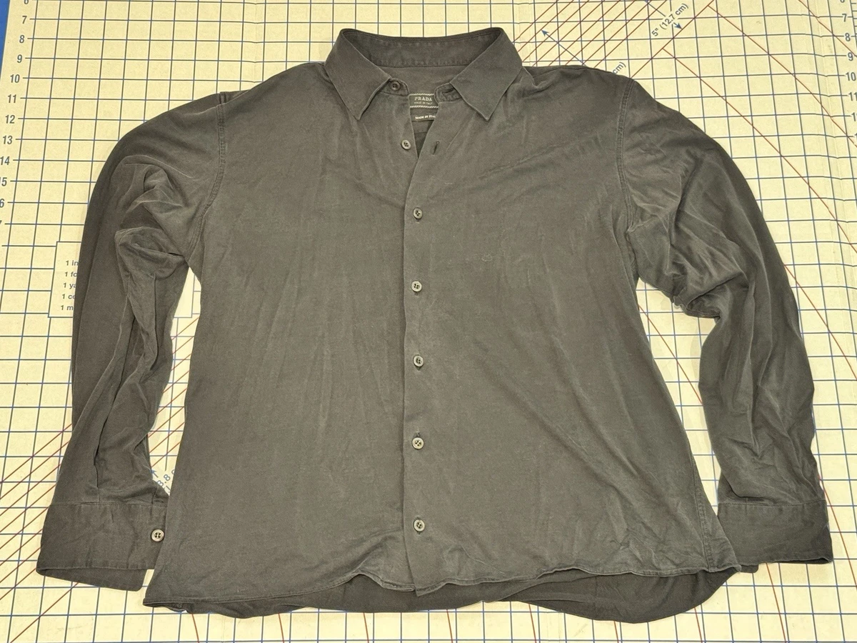 PRADA Gray Shirts for Men for sale | eBay