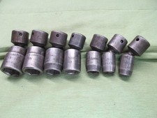 Set Of 7 Cornwell Flex Impact Sae Sockets - 12 Drive - See Desc Pics 4 Sizes