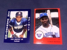 1988 Ken Griffey Jr. San Bernardino Rookie 1988 Vermont RC Seattle Set Break