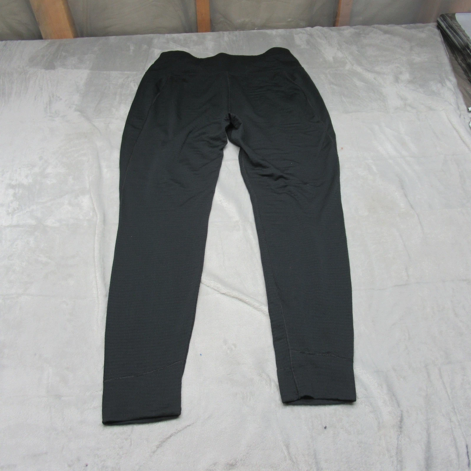 Patagonia Pants Women Large Black Capilene Thermal Weight Baselayer Winter 30x25