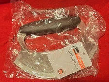 Amco Mezzaluna Stainless Steel With Non Slip Silicone Handle Silver