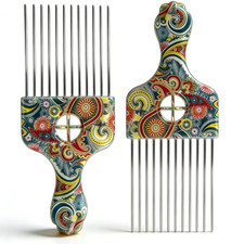 2 Pack Stainless Steel Professional Hair Styl...