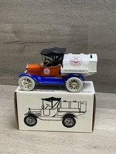 ERTL 1918 TANKER BANK Gulf OIL 1992 Die Cast Bank That Good Gulf Gasoline