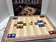 Sabotage Lakeside Board Game 1985 - COMPLETE