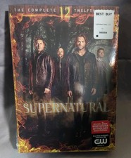 New Supernatural The Complete Twelfth Season 12 DVD 2016 Sealed Mint