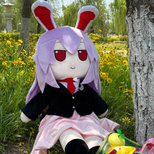 Fumo 47in Touhou Project Reisen Udongein Inaba Large Plush Doll Stuffed Toy Gift