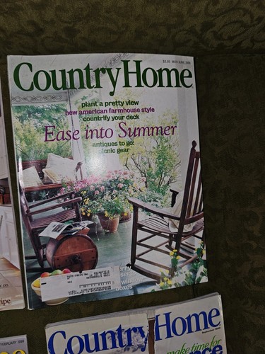 VINTAGE Country Home 8 Magazine 1997 - 1999 - Picture 8 of 19