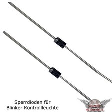 Motorrad LED Blinker Sperrdioden für Kontrol...