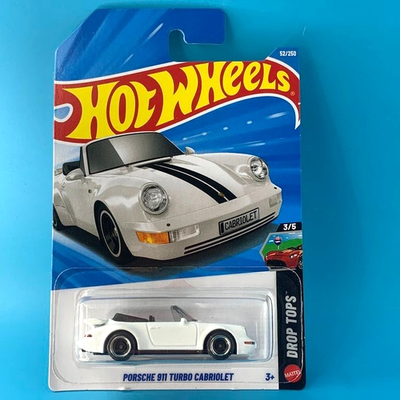 HOT WHEELS 2026 PORSCHE 911 TURBO CABRIOLET GRAND PRIX WHITE 52