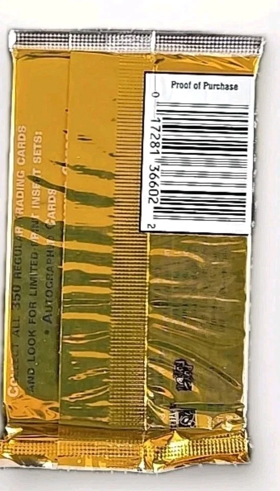 SEALED PRO LINE 1996 NFL TRADING CARDS GOLD - Image 2 of 2