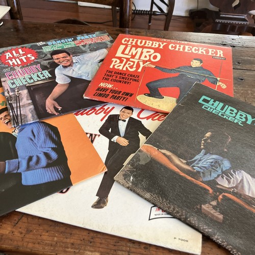 Lot of 5 Vintage CHUBBY CHECKER LP'S Twist Limbo Party Vinyl 50's 60's - Imagen 1 de 12