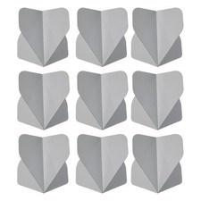 Dardo fins, 9pcs PET standard darts accessories grey