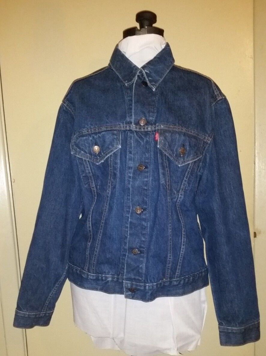 VTG Levis Big E Trucker Jacket 70505-0217 Size 42, Made in VTG Levis Big E Trucker Jacket 70505-0217 Size 42, Made in
