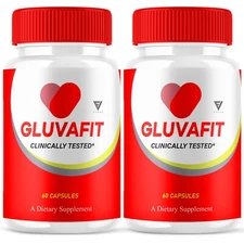 (2 Pack) Gluvafit Glycogen Support, Gluva Fit Advanced Formula (120 Capsules)