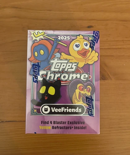2025 TOPPS CHROME VEEFRIENDS VALUE/BLASTER BOX (32 Cards) GaryVee Brand New