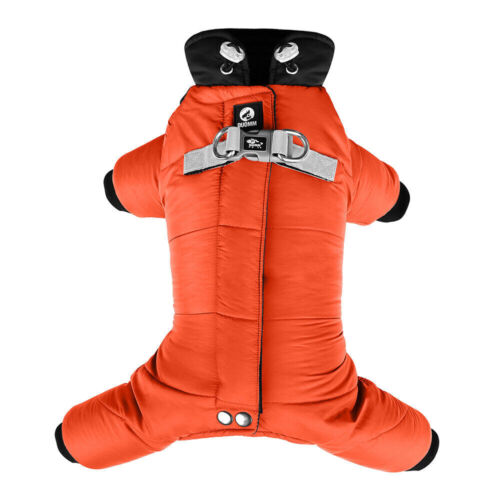 Haustier Schneeanzug für Hund Winter Hund Jacke Mantel Wasserdicht Warm Welpe Kapuze Kleidung - Bild 7 von 15