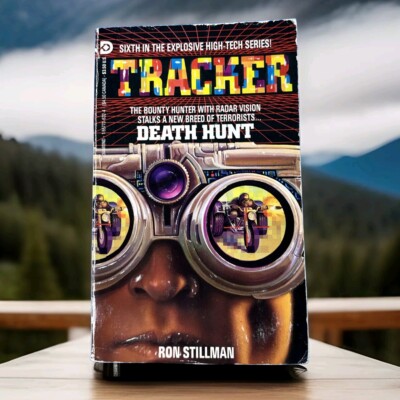 Tracker #6 Death Hunt By Ron Stillman Diamond Books 1991 Vintage Paperback Book