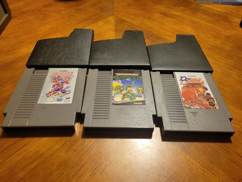 Nintendo Cartridge Lot - Blades Of Steel, Ninja Turtles, Double Dribble