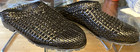 Cole Haan Leather Slip On Slippers sz:9.5-10 Hardly Used Excellent Vibram Soles — photo 3