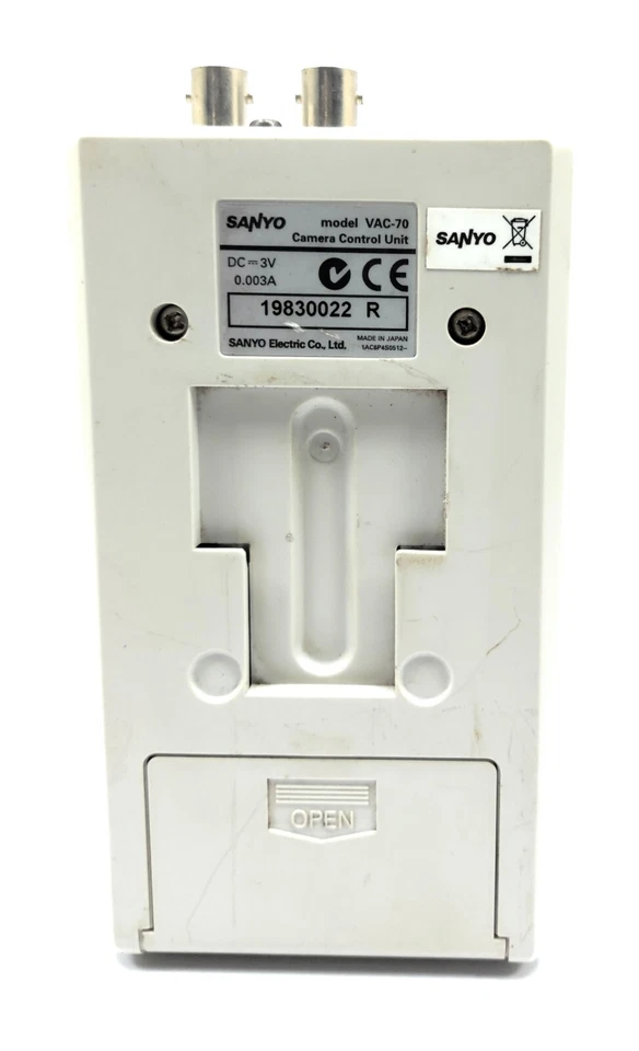 Sanyo VAC70 Camera Control Unit For DSR-C100 Digital Recording Industrial Camera - Image 2 of 4