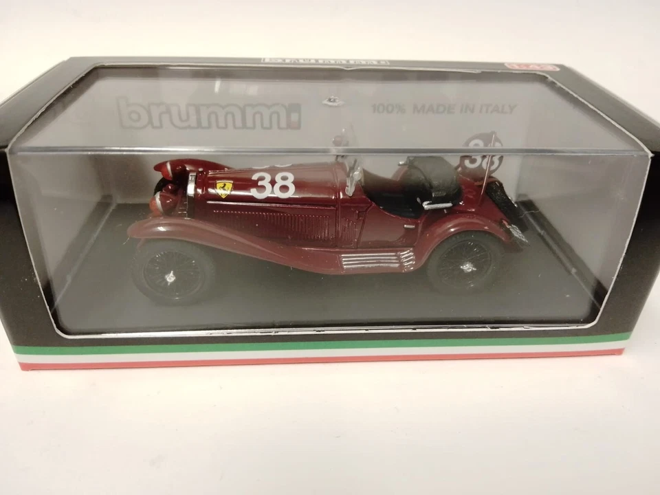 Brumm Alfa Romeo 2300 Scuderia Ferrari #38 Brivio winner Spa 1932 1/43 R654 - Immagine 2 di 3