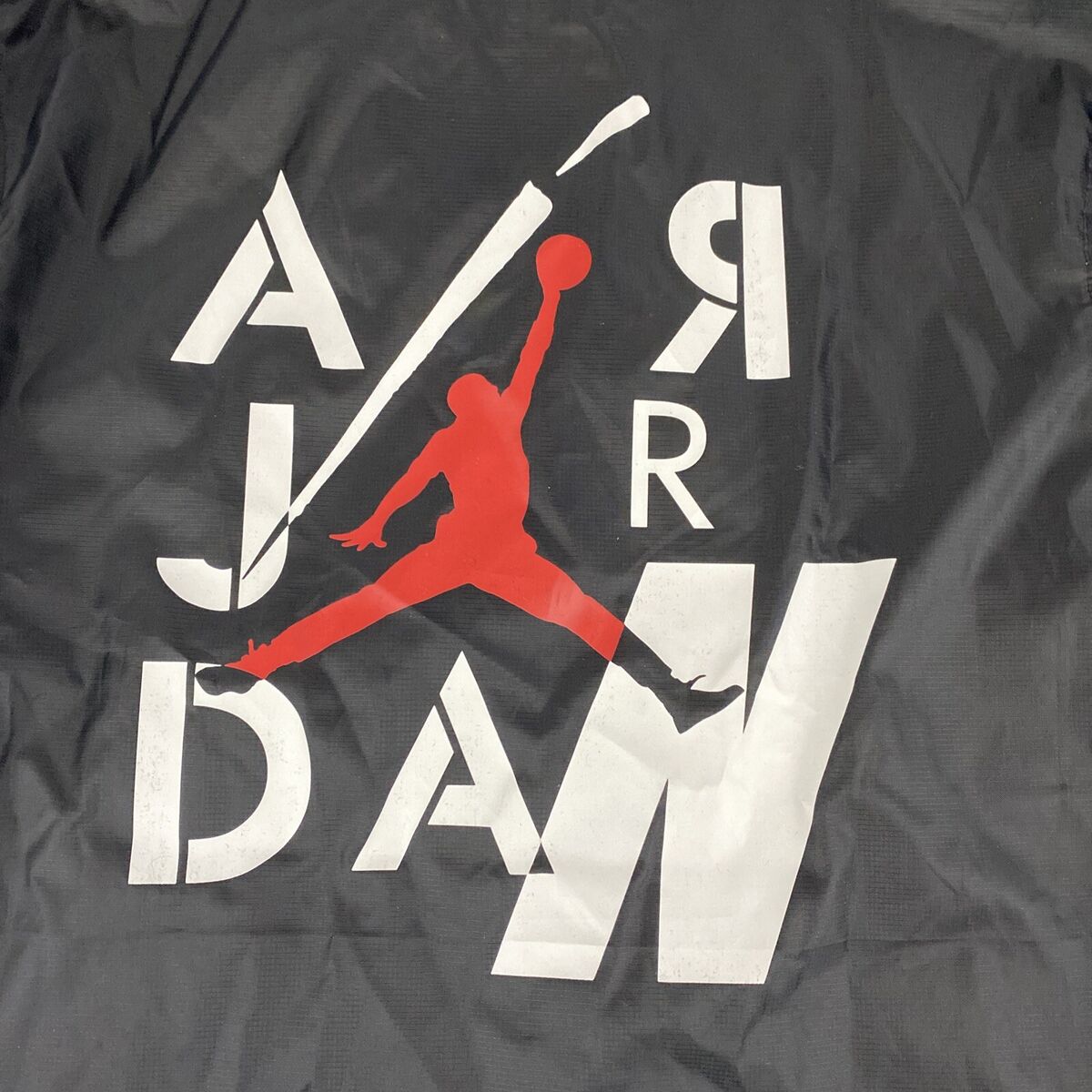 Nike AIR Jordan Legacy AJ 4 Men's Coaches Jacket Black Nike AIR Jordan Legacy AJ 4 Men's Coaches Jacket Black