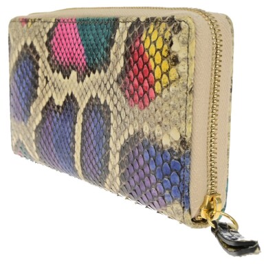 【送料込み】SALE!!Gucciグッチ♪GG GUCCI GG Long Zipper Wallet Purse Exotic Leather WE RD YW GN