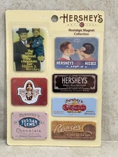 The Hershey Company Hershey’s Nostalgic Magnet Collection 7 Magnets NEW