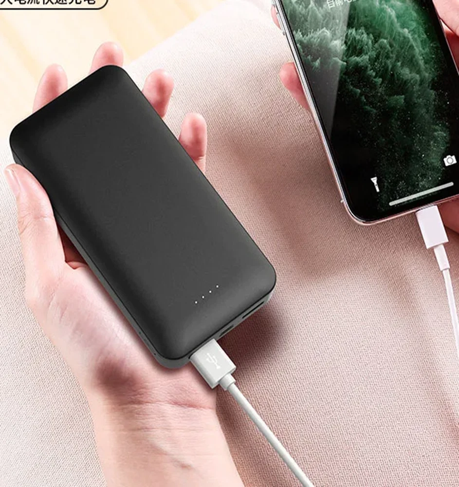 Power Bank 10000mAh Backup Battery 2 USB Cell Phone Smartphone Portable Charger