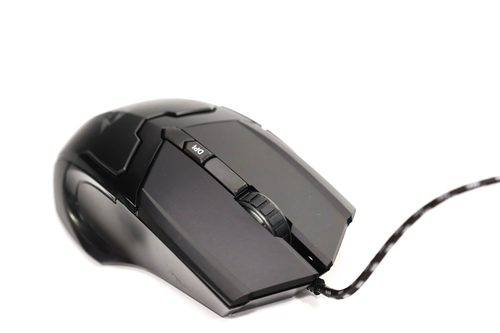 GXT 101 Gaming Mouse for PC and Laptop, 600-4800 DPI, 6 Buttons - Black - 第 1/5 張圖片